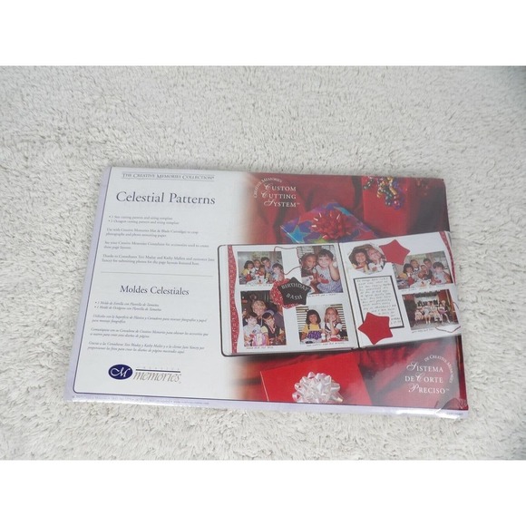 The Creative Memories Collection Celestial Patterns Star Octagon Cutting System - Picture 1 of 4